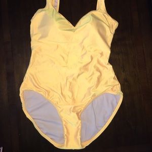 NWT MOONTIDE Int. Yellow Bathing Suit Swimsuit